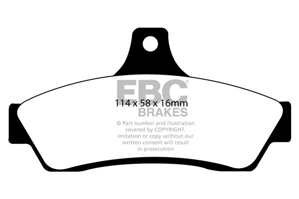 Remblokset EBC Brakes DP31711C