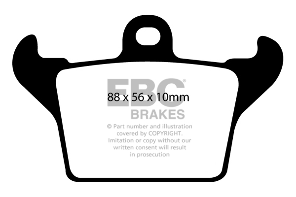 Remblokset EBC Brakes DP1719