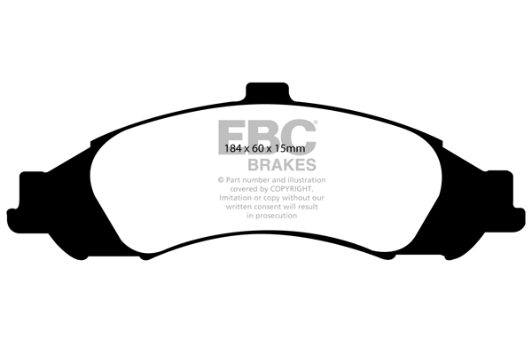 Remblokset EBC Brakes DP31721C