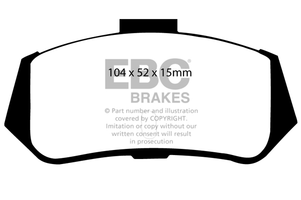 Remblokset EBC Brakes DP173