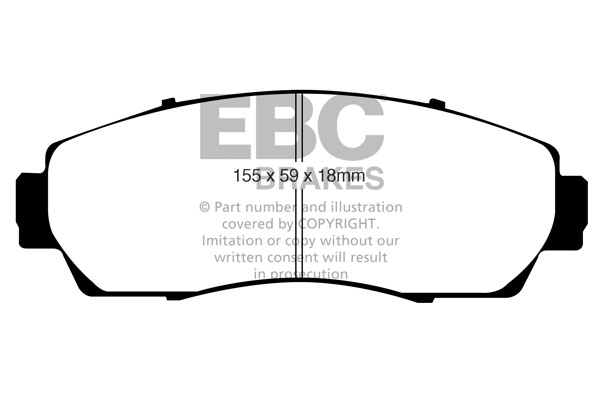 Remblokset EBC Brakes DP1743