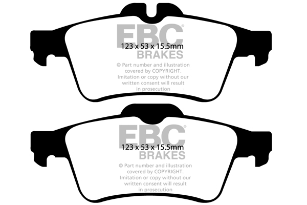 Remblokset EBC Brakes DP1749