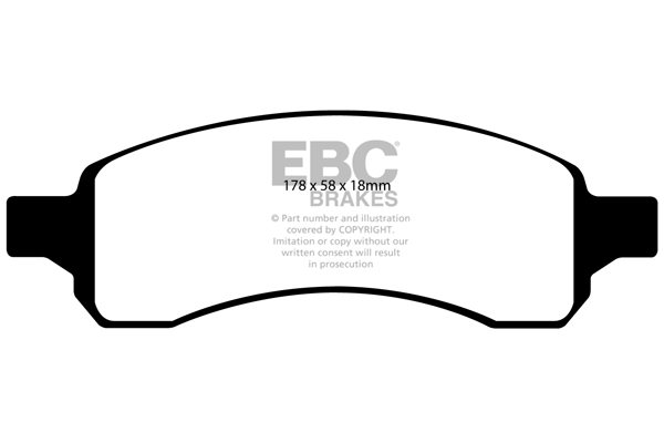 Remblokset EBC Brakes DP1761