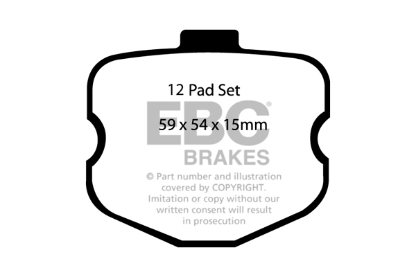 Remblokset EBC Brakes DP31771C