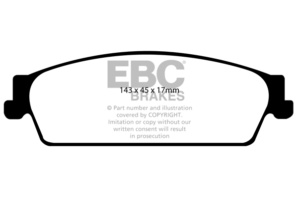 Remblokset EBC Brakes DP1780