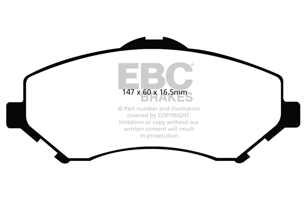 Remblokset EBC Brakes DP1798