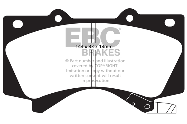 Remblokset EBC Brakes DP51815NDX