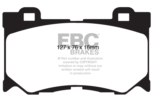 Remblokset EBC Brakes DP1823