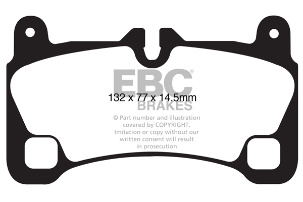 Remblokset EBC Brakes DP61836