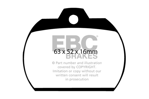 Remblokset EBC Brakes DP184