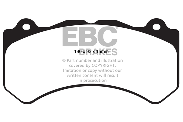 Remblokset EBC Brakes DP31853C