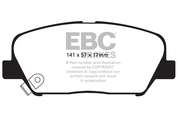 Remblokset EBC Brakes DP31856C