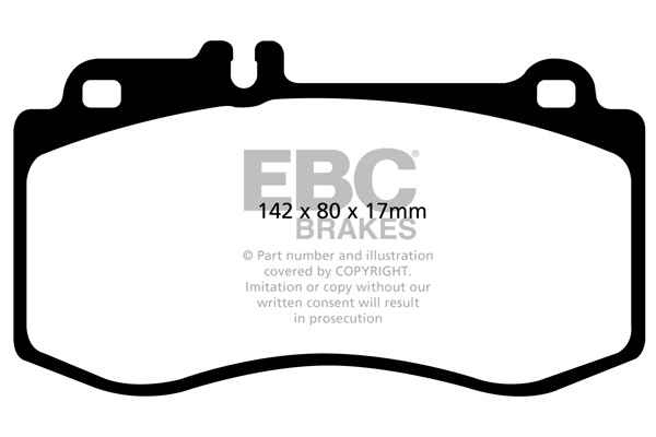 Remblokset EBC Brakes DP31857C