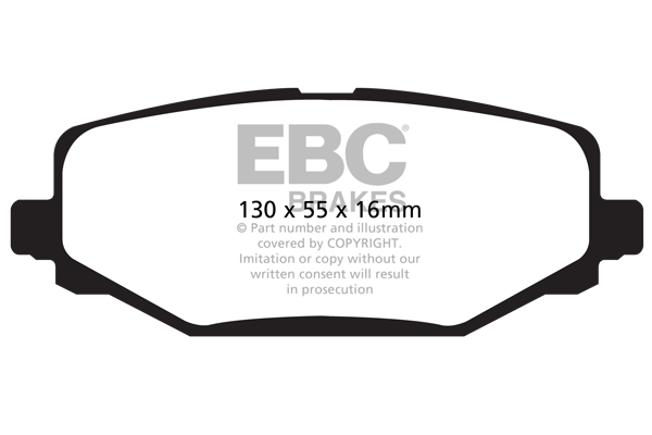 Remblokset EBC Brakes DP61889