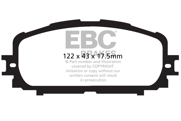 Remblokset EBC Brakes DP1897