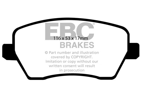 Remblokset EBC Brakes DP1903