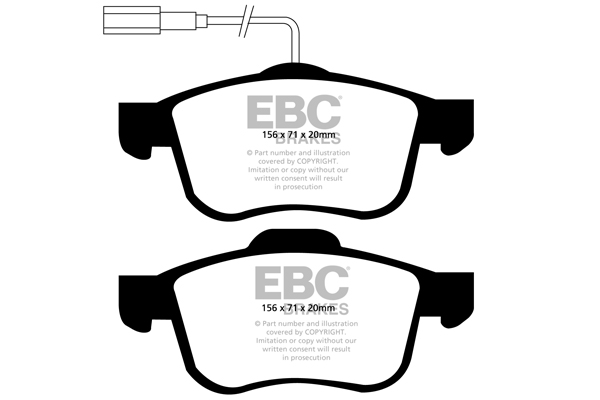 Remblokset EBC Brakes DP1904