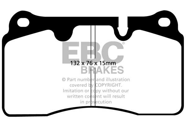 Remblokset EBC Brakes DP41908R