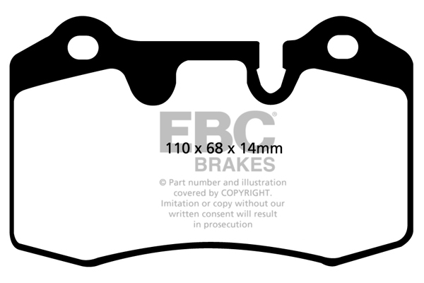 Remblokset EBC Brakes DP41909R