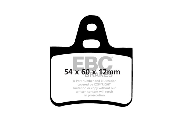 Remblokset EBC Brakes DP191