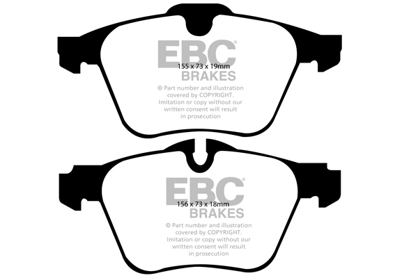 Remblokset EBC Brakes DP31912C