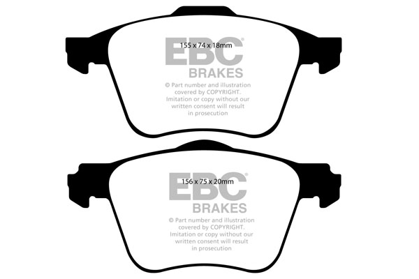 Remblokset EBC Brakes DP1914