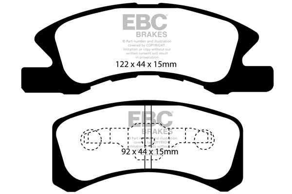 Remblokset EBC Brakes DP1915