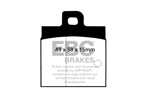 Remblokset EBC Brakes DP192