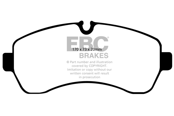 Remblokset EBC Brakes DP1928