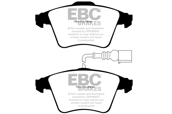 Remblokset EBC Brakes DP41935R