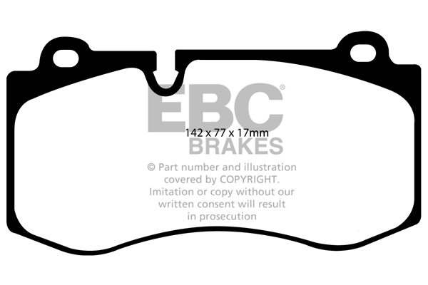 Remblokset EBC Brakes DP21943
