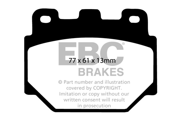 Remblokset EBC Brakes DP195