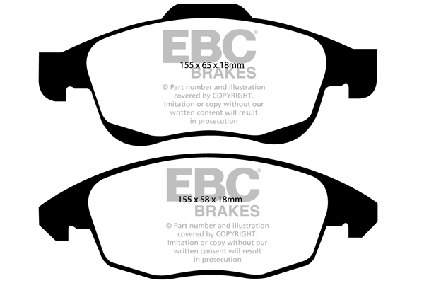 Remblokset EBC Brakes DP1959