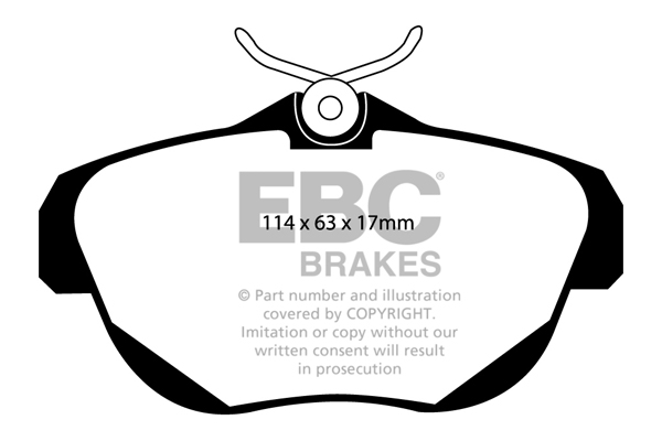 Remblokset EBC Brakes DP1962