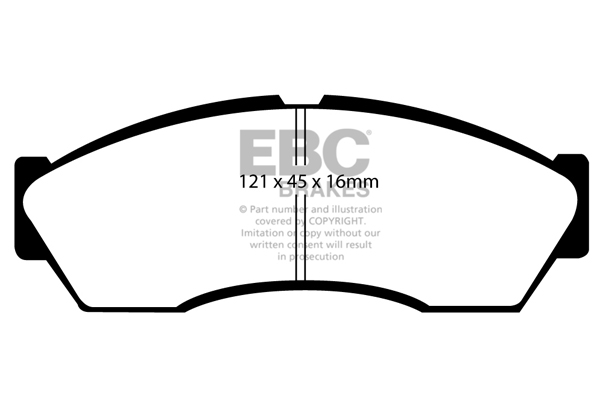 Remblokset EBC Brakes DP1964