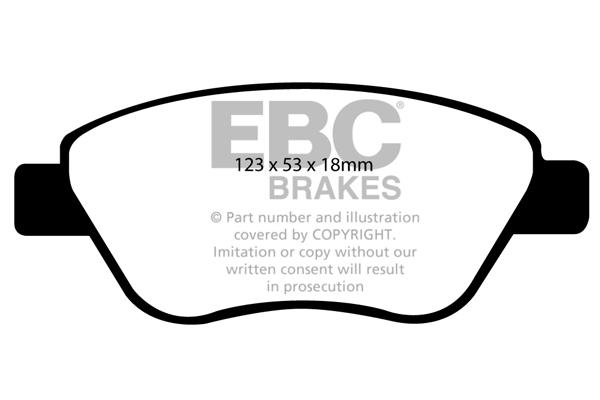 Remblokset EBC Brakes DP21965