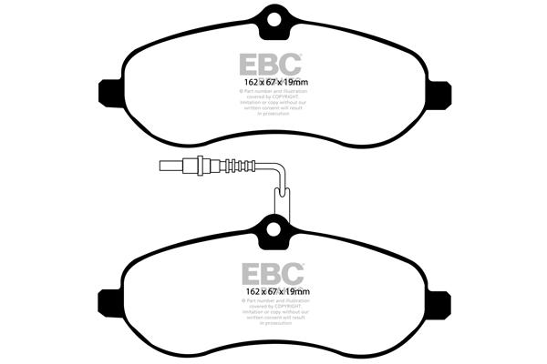 Remblokset EBC Brakes DP1970