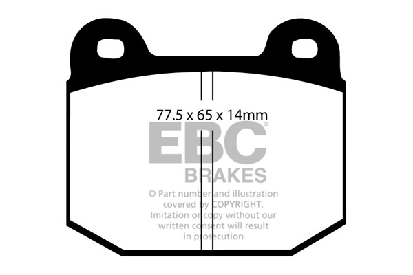 Remblokset EBC Brakes DP5197/2NDX