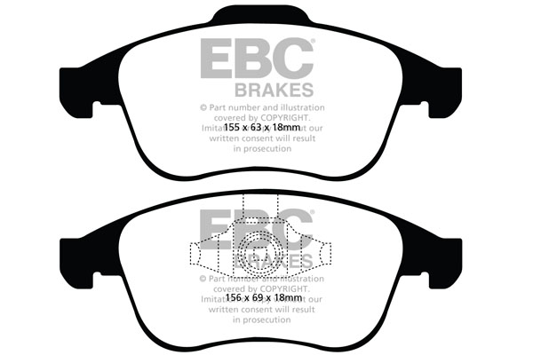 Remblokset EBC Brakes DP21992