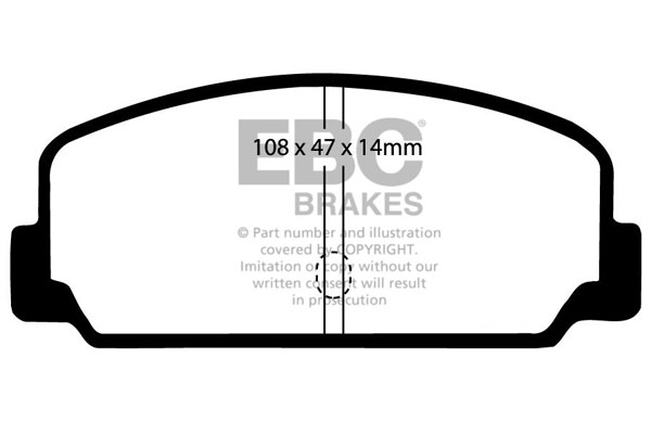 Remblokset EBC Brakes DP200