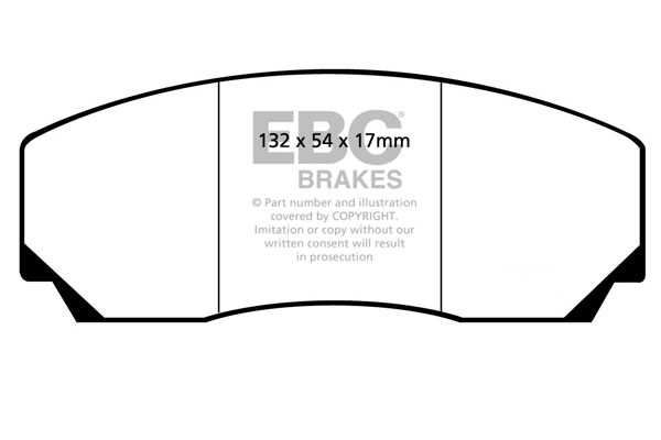 Remblokset EBC Brakes DP2002