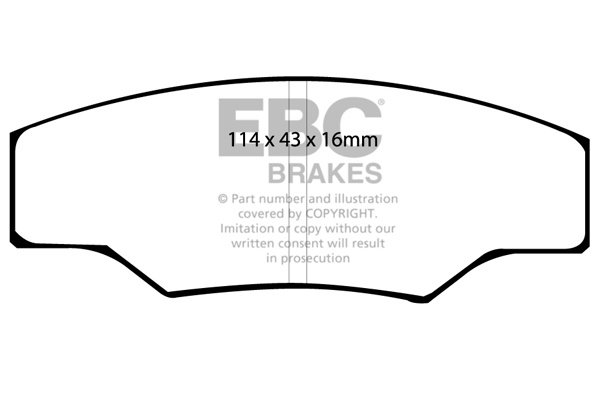 Remblokset EBC Brakes DP2003