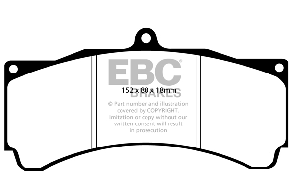 Remblokset EBC Brakes DP8005RP1