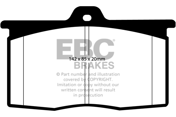 Remblokset EBC Brakes DP4041R