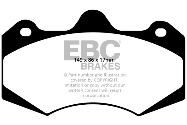 Remblokset EBC Brakes DP5042NDX