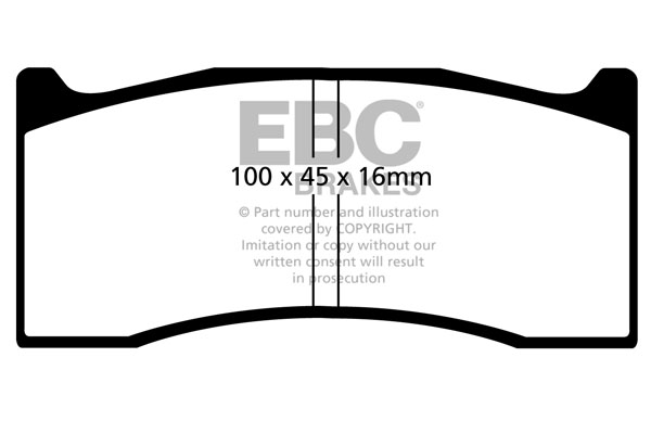 Remblokset EBC Brakes DP2044/3