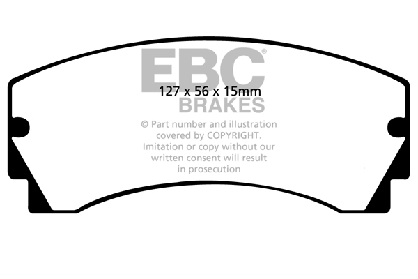 Remblokset EBC Brakes DP4046R