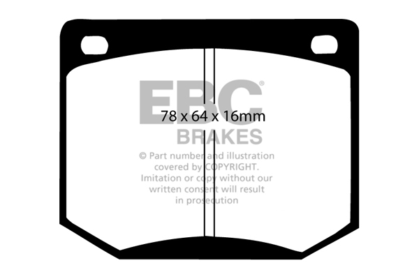 Remblokset EBC Brakes DP216