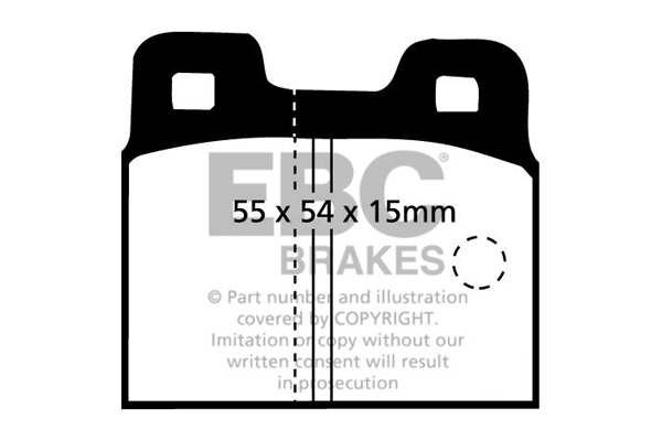 Remblokset EBC Brakes DP218