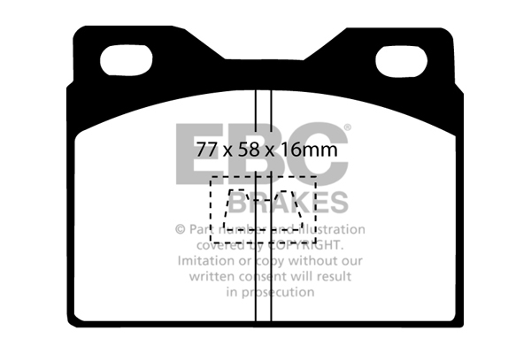 Remblokset EBC Brakes DP2220